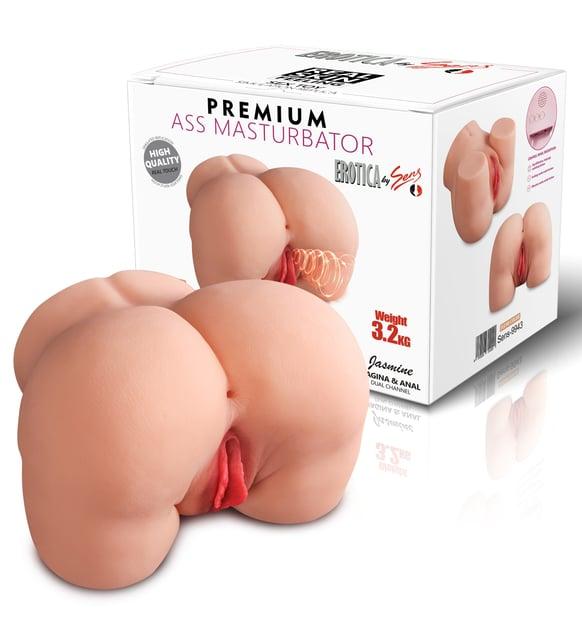 Jasmine Titreşimli Suni Kalça Vajina