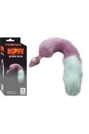 Love Glass Plug Pink