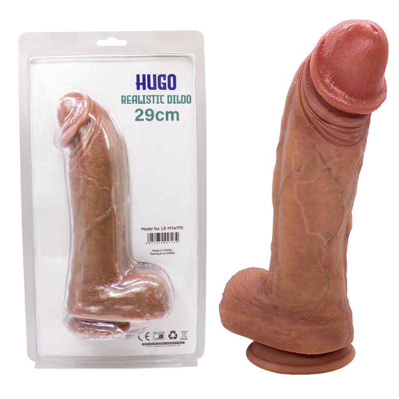 Hugo Çift Katman Titreşimli Penis