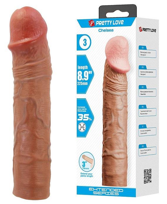 Melez Rengi Silikon Penis Kılıfı - Chelsea