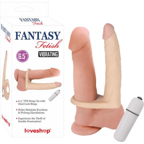 Fantasy fetish vibrating ring